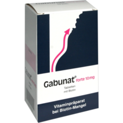 Verpackungsbild (Packshot) von GABUNAT forte 10 mg Tabletten