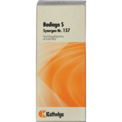 Verpackungsbild(Packshot) von SYNERGON KOMPLEX 157 Badiaga S Tropfen