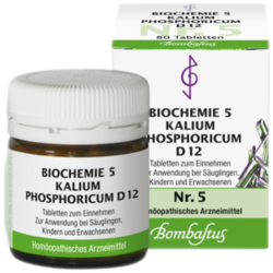 Verpackungsbild (Packshot) von BIOCHEMIE 5 Kalium phosphoricum D 12 Tabletten