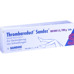 Verpackungsbild (Packshot) von THROMBAREDUCT Sandoz 180.000 I.E. Salbe