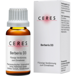 Verpackungsbild(Packshot) von CERES Berberis D 3 Dilution
