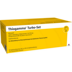 Verpackungsbild (Packshot) von THIOGAMMA Turbo Set Injektionsflaschen