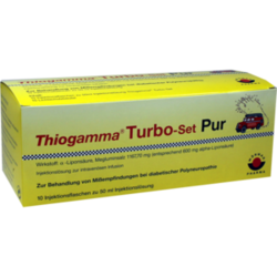 Verpackungsbild (Packshot) von THIOGAMMA Turbo Set Pur Injektionsflaschen
