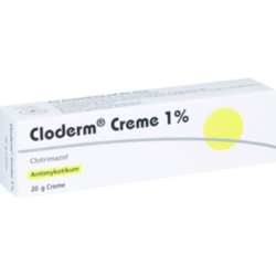 Verpackungsbild (Packshot) von CLODERM Creme 1%