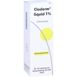Verpackungsbild (Packshot) von CLODERM Liquid 1%