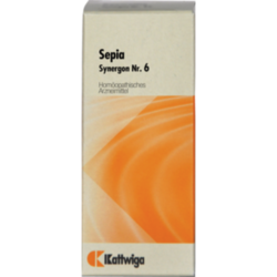 Verpackungsbild(Packshot) von SYNERGON KOMPLEX 6 Sepia Tropfen