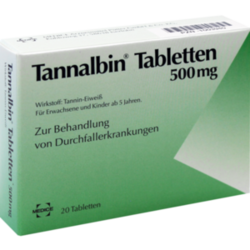 Verpackungsbild (Packshot) von TANNALBIN Tabletten
