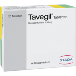Verpackungsbild (Packshot) von TAVEGIL Tabletten