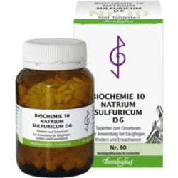 Verpackungsbild (Packshot) von BIOCHEMIE 10 Natrium sulfuricum D 6 Tabletten