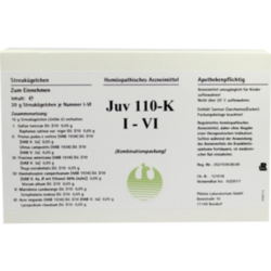 Verpackungsbild (Packshot) von JUV 110 K I-VI Globuli