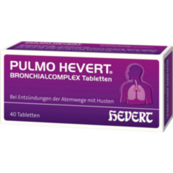 Verpackungsbild (Packshot) von PULMO HEVERT Bronchialcomplex Tabletten