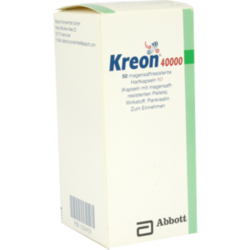 Verpackungsbild(Packshot) von KREON 40.000 Hartkps.m.magensaftr.überz.Pellets