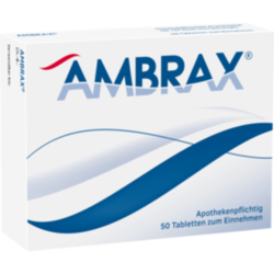 Verpackungsbild (Packshot) von AMBRAX Tabletten