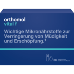 Verpackungsbild (Packshot) von ORTHOMOL Vital F Trinkfläschchen/Kaps.Kombipack.