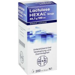 Verpackungsbild(Packshot) von LACTULOSE Hexal Sirup