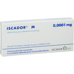 Verpackungsbild (Packshot) von ISCADOR M 0,0001 mg Injektionslösung