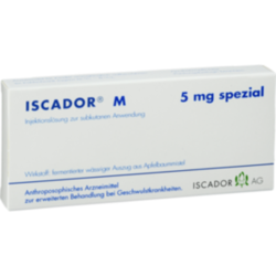 Verpackungsbild (Packshot) von ISCADOR M 5 mg spezial Injektionslösung