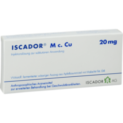 Verpackungsbild (Packshot) von ISCADOR M c.Cu 20 mg Injektionslösung