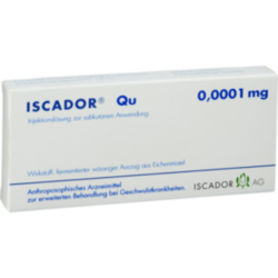 Verpackungsbild (Packshot) von ISCADOR Qu 0,0001 mg Injektionslösung