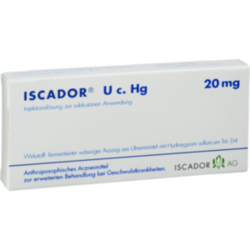 Verpackungsbild (Packshot) von ISCADOR U c.Hg 20 mg Injektionslösung