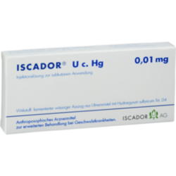 Verpackungsbild (Packshot) von ISCADOR U c.Hg 0,01 mg Injektionslösung