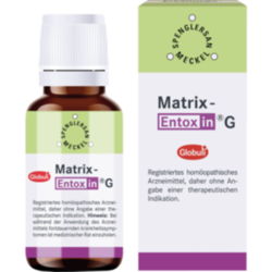 Verpackungsbild (Packshot) von MATRIX-Entoxin G Globuli