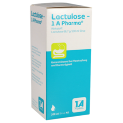 Verpackungsbild (Packshot) von LACTULOSE-1A Pharma Sirup