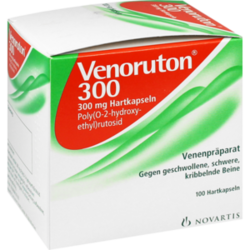 Verpackungsbild (Packshot) von VENORUTON 300 Hartkapseln