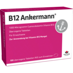 Verpackungsbild (Packshot) von B12 ANKERMANN überzogene Tabletten