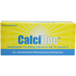 Verpackungsbild (Packshot) von CALCIDOC Kautabletten