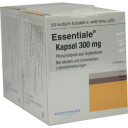 Verpackungsbild (Packshot) von ESSENTIALE Kapseln 300 mg
