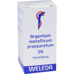 Verpackungsbild (Packshot) von ARGENTUM METALLICUM praeparatum D 6 Trituration