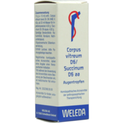 Verpackungsbild (Packshot) von CORPUS VITREUM D 6/Succinum D 6 aa Augentropfen