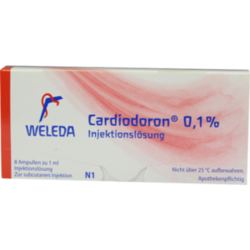 Verpackungsbild (Packshot) von CARDIODORON 0,1% Injektionslösung