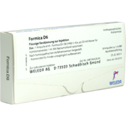 Verpackungsbild (Packshot) von FORMICA D 6 Ampullen