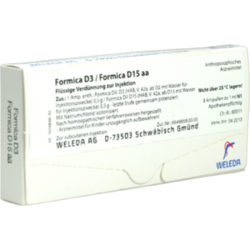 Verpackungsbild (Packshot) von FORMICA D 3/Formica D 15 aa Ampullen