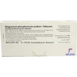 Verpackungsbild (Packshot) von MAGNESIUM PHOSPHORICUM ACIDUM/Tabacum Ampullen