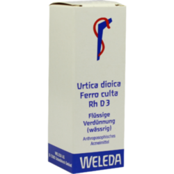 Verpackungsbild (Packshot) von URTICA DIOICA FERRO culta Rh D3 Dilution