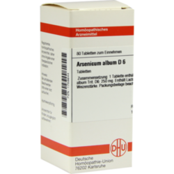 Verpackungsbild (Packshot) von ARSENICUM ALBUM D 6 Tabletten