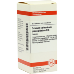 Verpackungsbild (Packshot) von CALCIUM CARBONICUM PRAECIPITATUM D 6 Tabletten