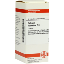Verpackungsbild (Packshot) von CALCIUM FLUORATUM D 3 Tabletten