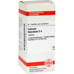 Verpackungsbild (Packshot) von CALCIUM FLUORATUM D 4 Tabletten