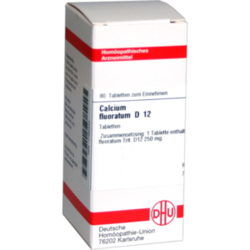 Verpackungsbild (Packshot) von CALCIUM FLUORATUM D 12 Tabletten