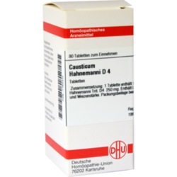 Verpackungsbild (Packshot) von CAUSTICUM HAHNEMANNI D 4 Tabletten