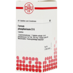 Verpackungsbild (Packshot) von FERRUM PHOSPHORICUM D 6 Tabletten