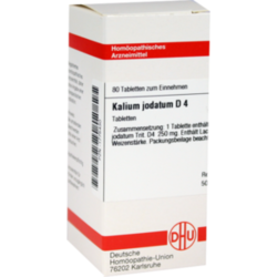 Verpackungsbild (Packshot) von KALIUM JODATUM D 4 Tabletten