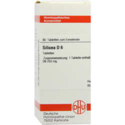Verpackungsbild (Packshot) von SILICEA D 6 Tabletten