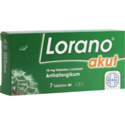 Verpackungsbild (Packshot) von LORANO akut Tabletten