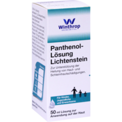 Verpackungsbild (Packshot) von PANTHENOL 5% Lichtenstein Lösung