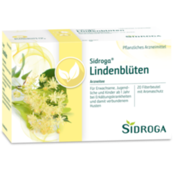 Verpackungsbild (Packshot) von SIDROGA Lindenblüten Tee Filterbeutel